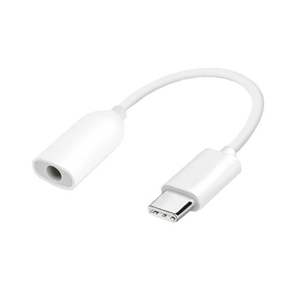 Xiaomi – Type-C USB to 3.5mm Audio Cable – White - QIMIAO